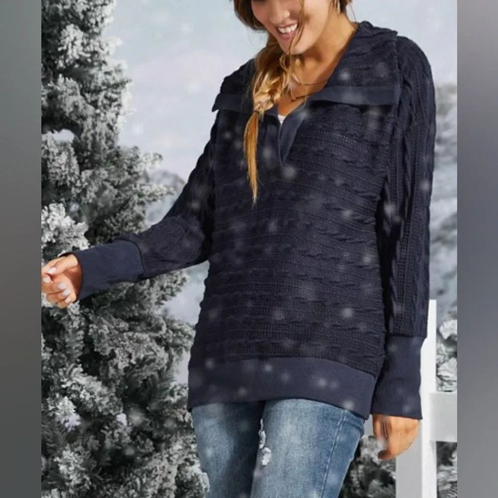Suzanne Betro Dolman-Sleeve Sweater Sz 2x